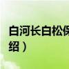 白河长白松保护区（关于白河长白松保护区介绍）