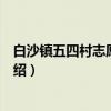 白沙镇五四村志愿服务队（关于白沙镇五四村志愿服务队介绍）