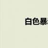 白色暴动（关于白色暴动介绍）