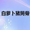 白萝卜猪筒骨汤（关于白萝卜猪筒骨汤介绍）