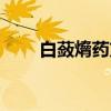 白蔹熁药方（关于白蔹熁药方介绍）