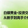 白银黄金·投资交易从新手到高手（关于白银黄金·投资交易从新手到高手介绍）