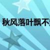 秋风落叶飘不定（关于秋风落叶飘不定介绍）
