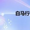 白马行街（关于白马行街介绍）