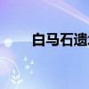 白马石遗址（关于白马石遗址介绍）
