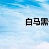 白马黑七（关于白马黑七介绍）