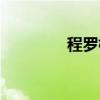 程罗根（关于程罗根介绍）