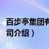百步亭集团有限公司（关于百步亭集团有限公司介绍）
