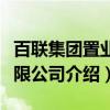 百联集团置业有限公司（关于百联集团置业有限公司介绍）