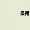 皇甫端（关于皇甫端介绍）