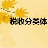 税收分类体系（关于税收分类体系介绍）