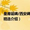 皇甫诞碑/西安碑林名碑精选（关于皇甫诞碑/西安碑林名碑精选介绍）