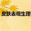 皮肤表观生理学（关于皮肤表观生理学介绍）