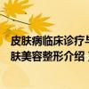 皮肤病临床诊疗与皮肤美容整形（关于皮肤病临床诊疗与皮肤美容整形介绍）