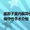 盆腔子宫内膜异位半保守性手术（关于盆腔子宫内膜异位半保守性手术介绍）