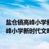 盐仓镇高峰小学新时代文明实践志愿服务队（关于盐仓镇高峰小学新时代文明实践志愿服务队介绍）
