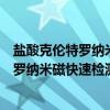盐酸克伦特罗纳米磁快速检测方法试纸法（关于盐酸克伦特罗纳米磁快速检测方法试纸法介绍）
