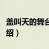 盖叫天的舞台艺术（关于盖叫天的舞台艺术介绍）