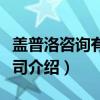 盖普洛咨询有限公司（关于盖普洛咨询有限公司介绍）