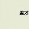 盖才捷（关于盖才捷介绍）