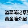 盗墓笔记系列+黄金瞳（关于盗墓笔记系列+黄金瞳介绍）