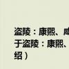 盗陵：康煕、咸丰、同治皇帝与慈安太后墓葬盗掘真相（关于盗陵：康煕、咸丰、同治皇帝与慈安太后墓葬盗掘真相介绍）