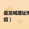 盘龙城遗址博物院（关于盘龙城遗址博物院介绍）