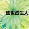 盛世滋生人丁（关于盛世滋生人丁介绍）