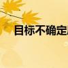 目标不确定度（关于目标不确定度介绍）