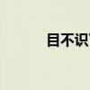 目不识丁（关于目不识丁介绍）