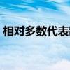 相对多数代表制(关于相对多数代表制介绍) 相对多数代表制(关于相对多数代表制介绍)