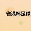 省港杯足球赛（关于省港杯足球赛介绍）