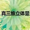 真三维立体显示（关于真三维立体显示介绍）