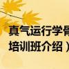 真气运行学骨干培训班（关于真气运行学骨干培训班介绍）
