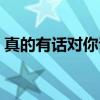 真的有话对你说（关于真的有话对你说介绍）