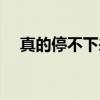 真的停不下来（关于真的停不下来介绍）