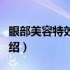 眼部美容特效护理（关于眼部美容特效护理介绍）