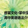 睿翼文化·掌中宝：高中英语语法（关于睿翼文化·掌中宝：高中英语语法介绍）