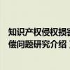知识产权侵权损害赔偿问题研究（关于知识产权侵权损害赔偿问题研究介绍）