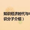 知识经济时代与中国知识分子（关于知识经济时代与中国知识分子介绍）