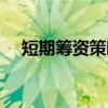短期筹资策略（关于短期筹资策略介绍）