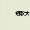 短款大衣（关于短款大衣介绍）