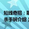 短线奇招：散户杀手锏（关于短线奇招：散户杀手锏介绍）