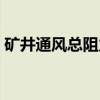 矿井通风总阻力（关于矿井通风总阻力介绍）