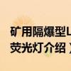 矿用隔爆型LED荧光灯（关于矿用隔爆型LED荧光灯介绍）