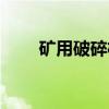 矿用破碎机（关于矿用破碎机介绍）