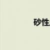 砂性土（关于砂性土介绍）