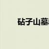 砧子山墓群（关于砧子山墓群介绍）