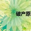 破产原因（关于破产原因介绍）