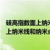 硅高指数面上纳米线和纳米点结构的研究（关于硅高指数面上纳米线和纳米点结构的研究介绍）